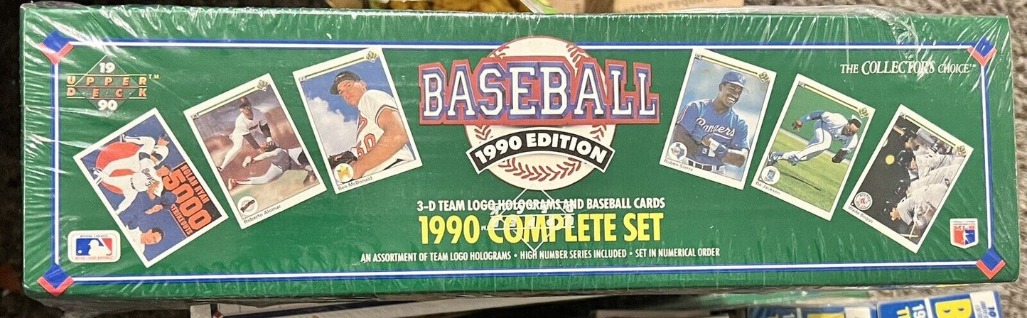 1990 Upper Deck Baseball Complete Set Factory Sealed