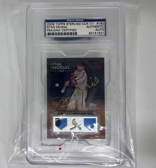 2009 Topps Sterling Ccr 1/1 Stan Musial