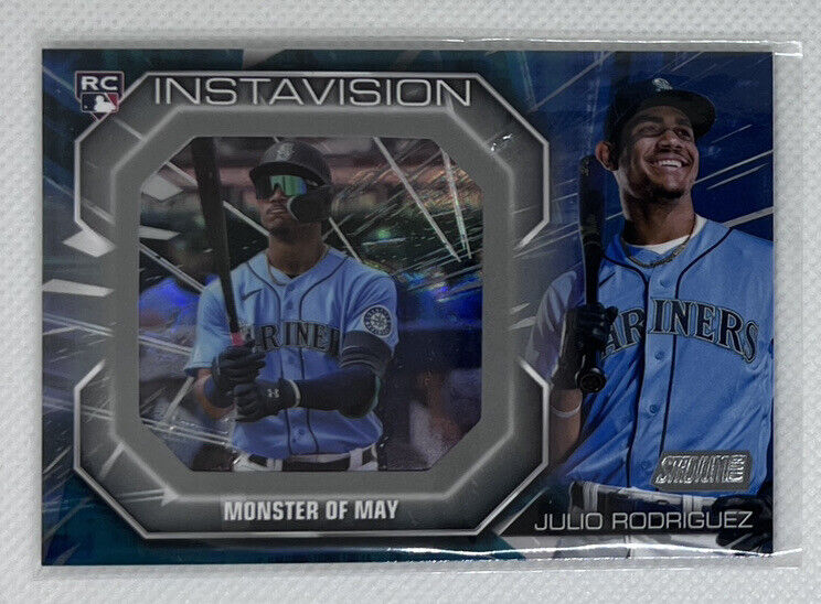 2022 Topps Stadium Club - Instavision #IV-JR Julio Rodriguez (RC)