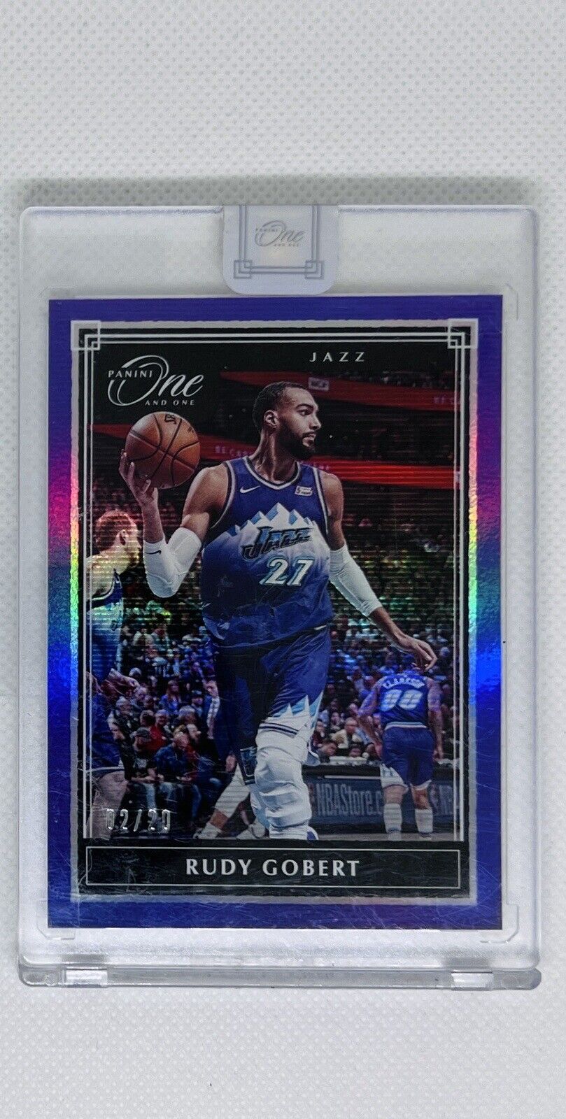 2020 Panini One And One Basketball Rudy Gobert 2/20